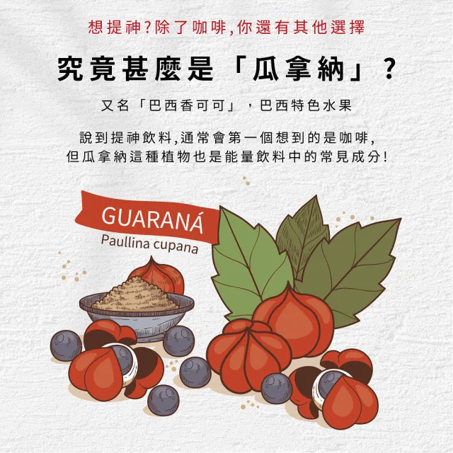 【YONG YU】巴西進口 瓜拿納粉200g(Guarana Powder)