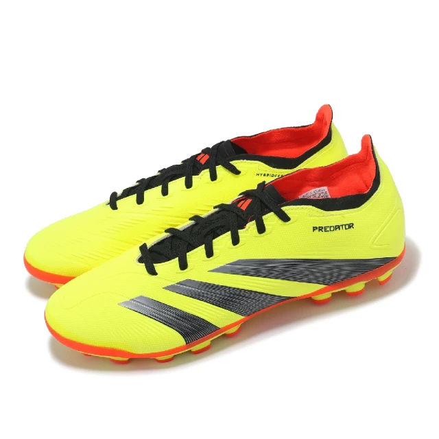 adidas 愛迪達 足球鞋 Predator League 2G/3G AG 男鞋 黃黑 抓地 人工草皮 運動鞋 愛迪達(IF3209)