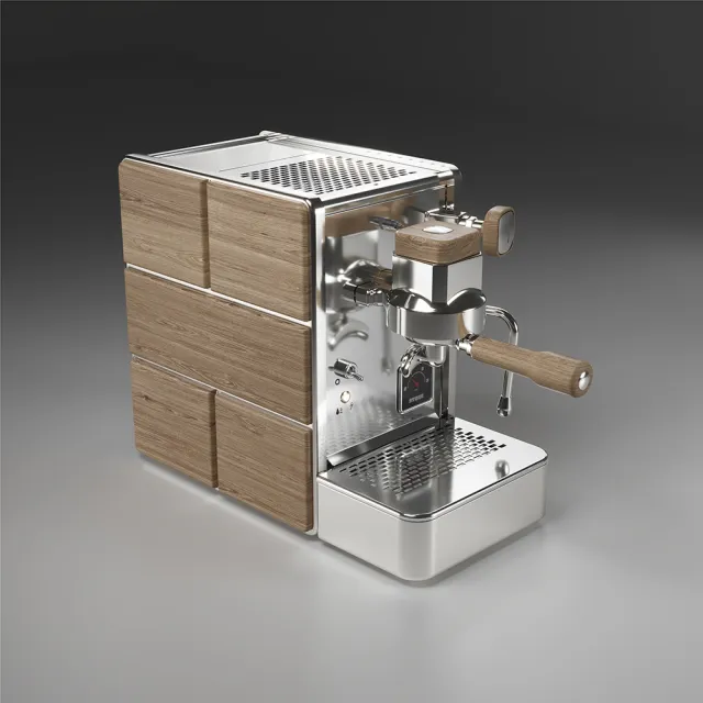 【Rocket Espresso】STONE Espresso 半自動義式咖啡機 Mine Premium(頂級木紋版)