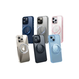 【TORRAS 圖拉斯】UPRO Ostand Pro MagSafe iPhone15系列支架防摔手機殼(O-in-1完美無缺)  