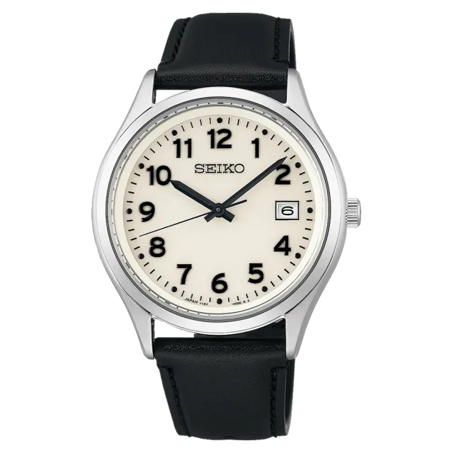 【SEIKO 精工】CS系列 太陽能 數字時標簡約腕錶/38.7mm(V157-0DX0Z/SBPX157J)