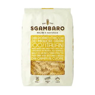 【Sgambaro】義大利螺旋麵 500gx1包(市售蛋白質含量最高)