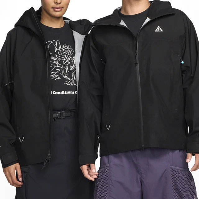 NIKE 耐吉 ACG SFADV MSRY RDGE JKT 男款 女款 黑色 運動 休閒 連帽 外套 FV8642-010