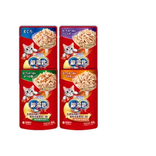 【Unicharm Pet 銀湯匙】貓餐包(60gx1包 貓罐 副食 幼貓 老貓 全齡貓)