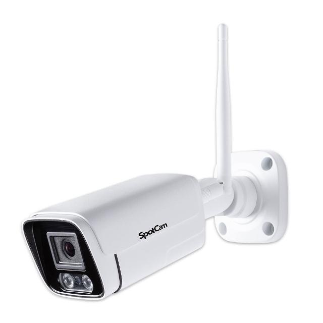 SpotCam BC1 是一款高效能無線監控攝像頭，提供 1080P 高畫質錄影與強大夜視功能，內建運動偵測技術可即時推送警報至手機 App，讓您隨時掌握家居或辦公室動態。支援 360 度旋轉視角與雙向語音通話，具備防水防塵設計，安裝簡易，一鍵即可連網，實現即時監控無憂，是最佳的無線監控攝像頭選擇。