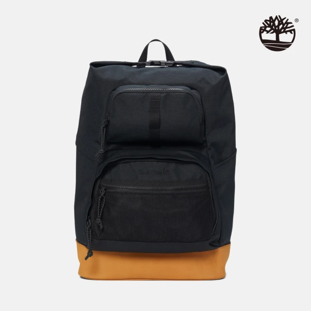 Timberland 官方旗艦 中性黑色31公升後背包(A671U001)