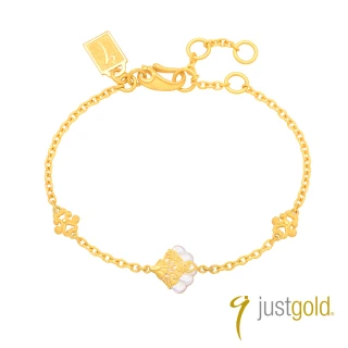 【Just Gold 鎮金店】華爾滋系列 黃金手鍊
