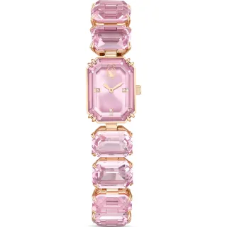 【SWAROVSKI 施華洛世奇】Millenia 風格無限八角切割水晶腕錶 端午 送禮 自用(5630837)
