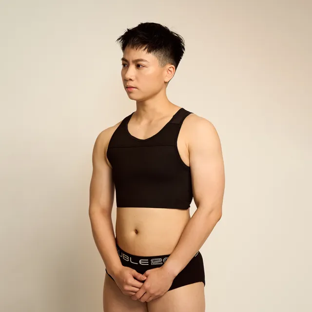 【DOUBLE】DOUBLE束胸 運動型半身(S~XL)