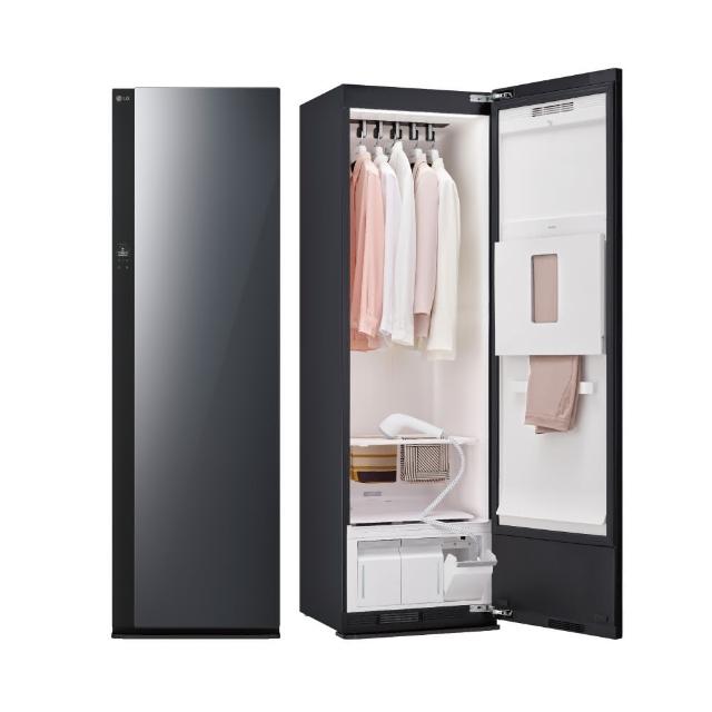 【LG 樂金】1310洗衣塔×第二代電子衣櫥〔1+1超值組〕(WD-S1310B+R723MB)