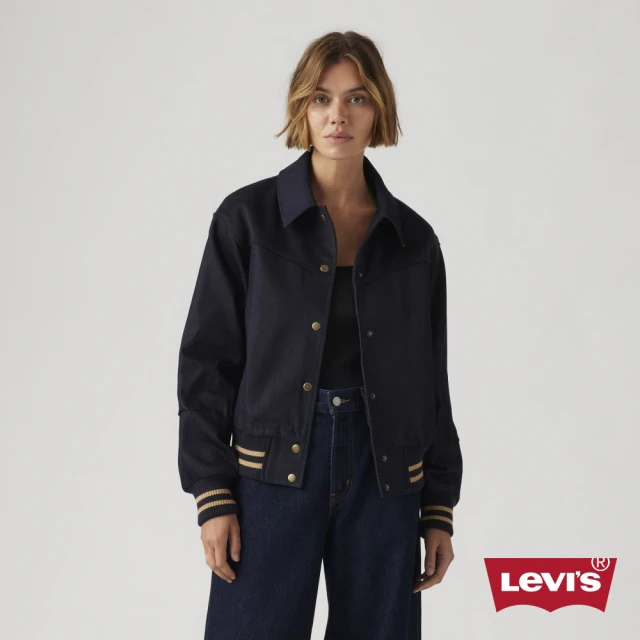 LEVIS 女款 丹寧牛仔束口夾克 / 外套 人氣新品 001FN-0000