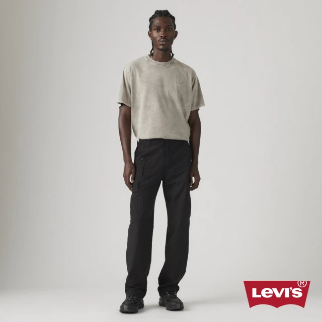 LEVIS CARGO男款中腰舒適直筒工作褲 人氣新品 001K6-0000