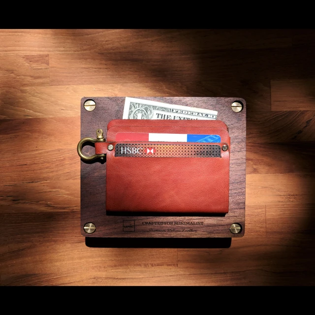 UNIC UNIC馬蹄扣短夾 / 無縫線極簡票卡夾 / 名片