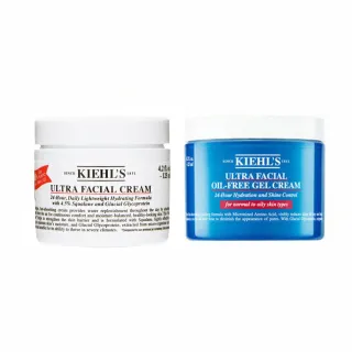 【Kiehl’s 契爾氏】 冰河醣蛋白系列125ml買1送1 多款任選(保濕霜/水感凝凍/國際航空版)