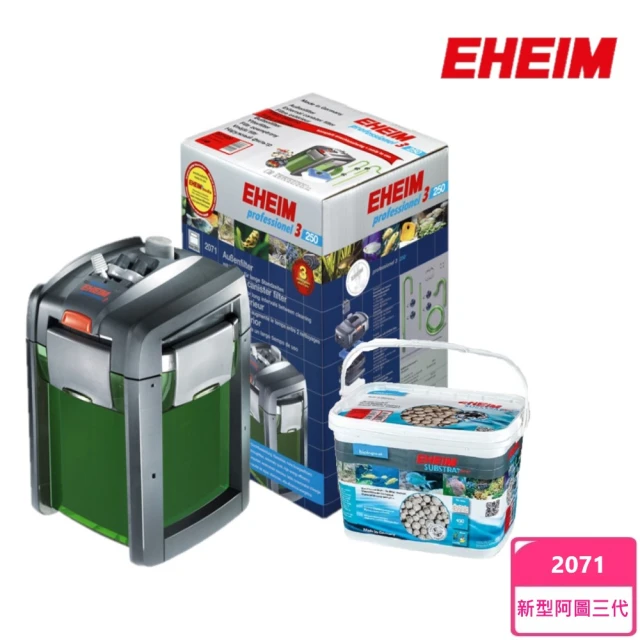 EHEIM 伊罕 EHEIM新型阿圖三代2071內含濾材(贈EHEIM石英球5L)