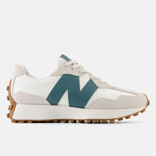 NEW BALANCE 女 休閒鞋 運動 經典 復古 NB 327 B楦 舒適 緩震 雲杉綠(WS327GA)