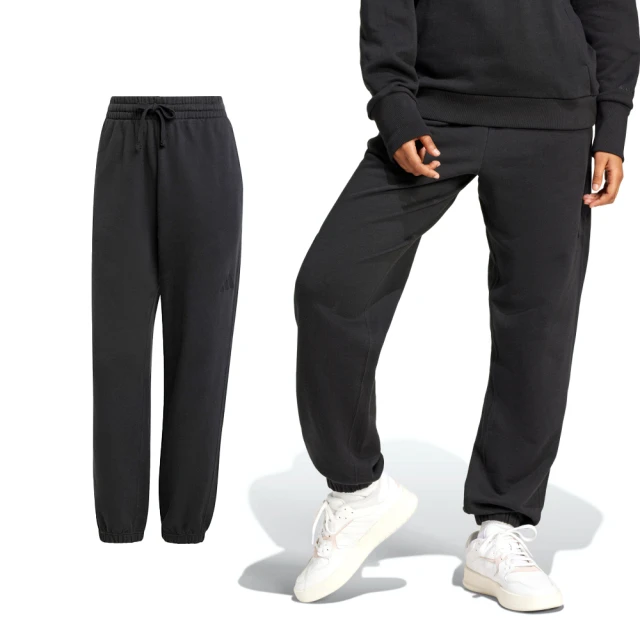 adidas 愛迪達 ALL SZN 女款 黑色 棉褲 中腰