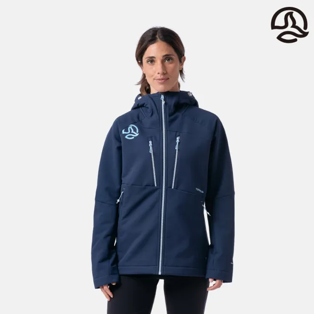 【TERNUA】女 Stormfleece Pro 連帽防風外套 LOKKTA 1644188(秋冬服飾 中層 登山)