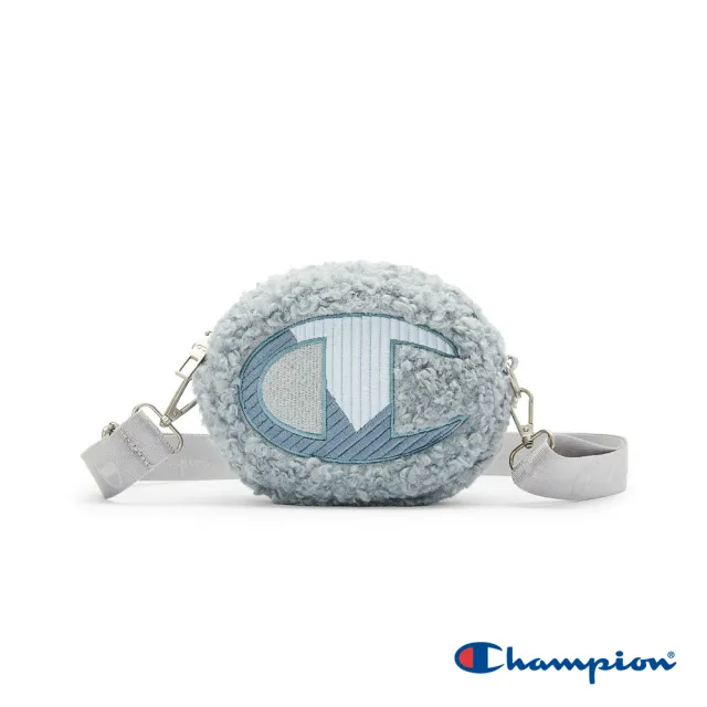 【Champion】雙11 官方直營-品牌經典LOGO側單肩毛絨小包(3色)