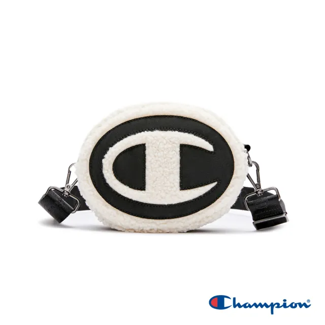 【Champion】雙11 官方直營-品牌經典LOGO絨毛拼接小圓包(4色)