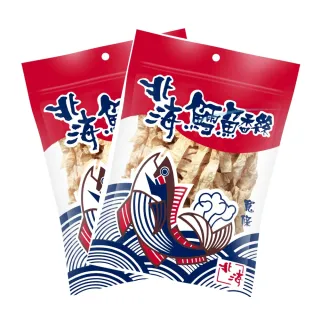 【北海】鱈魚香絲原味寬條2包(80g/包)