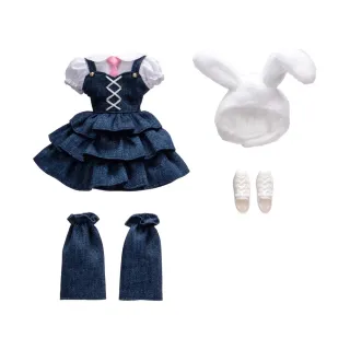 【TAKARA TOMY】Licca 莉卡娃娃 配件 LW-04 兔子吊帶裙服裝組