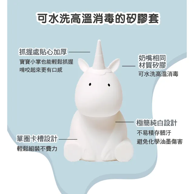 【芽比兔】換幻動物故事燈(投影燈/故事機/安撫機)
