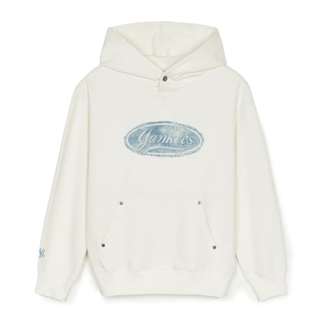 MLB 丹寧連帽上衣 帽T Monogram系列 紐約洋基隊(3AHDM0551-50CRS)