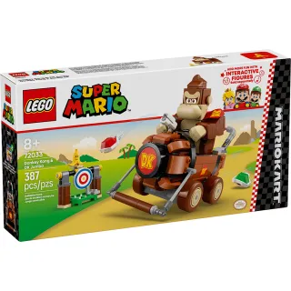 【LEGO 樂高】72033 超級瑪利歐系列 - 瑪利歐賽車™－咚奇剛與DK巨型