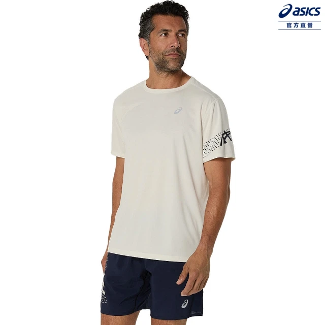 asics 亞瑟士 ICON 短袖上衣 男款 海外版型 跑步上衣(2011D239-200)