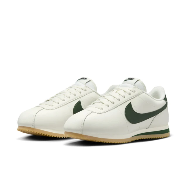 NIKE 耐吉 W CORTEZ 休閒鞋 女鞋 運動 阿甘鞋 復古 白綠(DN1791-110)