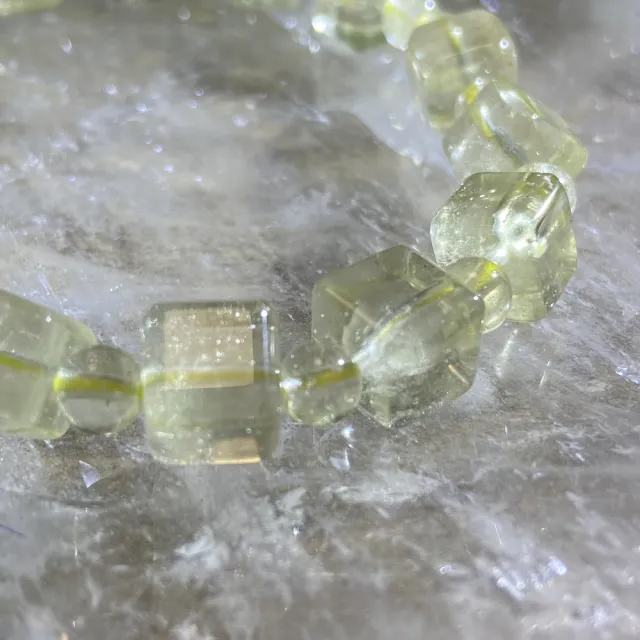 【Cozy 世界水晶原礦與茶】黃金利比亞隕石方糖7+ 07-4(對應全身七個脈輪 有平衡 協調 圓滿之效)