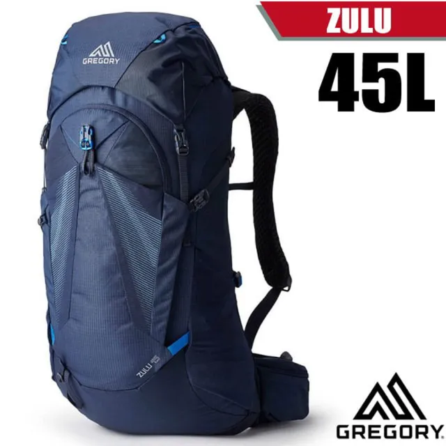 【Gregory】Zulu 45 專業健行登山背包.45L_FreeFloat背負系統(145292-0527R 榮光藍)