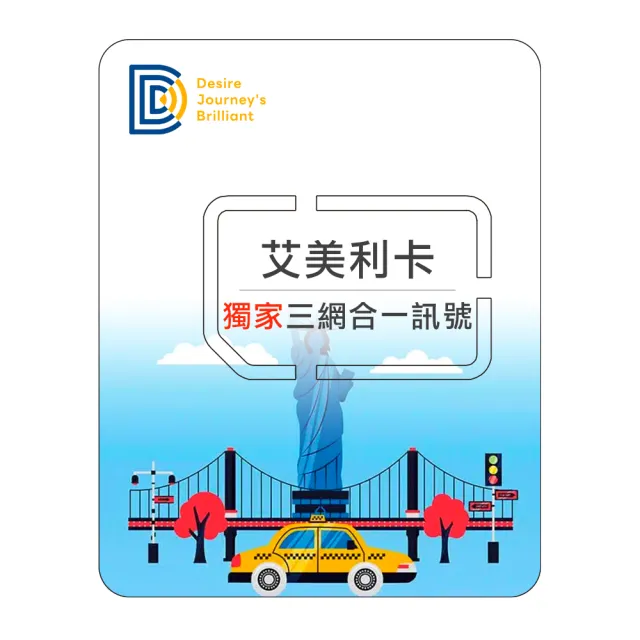 【DJB SIM】美國網卡 9天吃到飽不降速(Verizon/ AT&T信號)