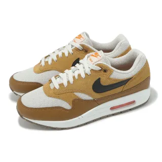 【NIKE 耐吉】休閒鞋 Air Max 1 Essential 男鞋 棕 橘 氣墊 經典 復古 運動鞋(FZ5808-004)