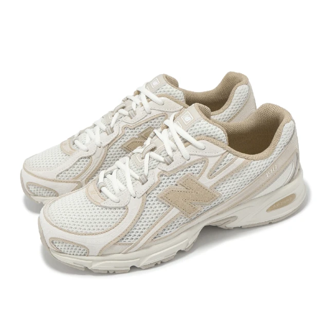 NEW BALANCENEW BALANCE 休閒鞋 740 男鞋 女鞋 米黃 兔毛灰 拼接 緩衝 支撐 復古跑鞋 情侶鞋 NB(U740IN2-D)