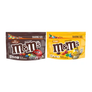 【M&Ms MM巧克力】經典糖衣巧克力 分享包3入(零食/點心  任選)