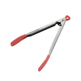 【Fackelmann】不鏽鋼耐熱矽膠夾 25cm