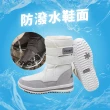 【TAS 極限運動】中筒韓版雪地靴(雪鞋 中筒雪地靴 羊毛 保暖 中筒靴 防水防滑 棉鞋 保暖靴 厚底 長靴)
