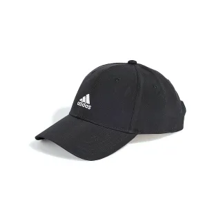 【adidas 愛迪達】Small Logo Cap 男款 女款 黑色 中性 休閒 運動 帽子 鴨舌帽 棒球帽 IY8783