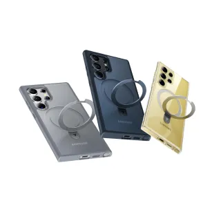 【TORRAS 圖拉斯】UPRO Ostand Samsung S23/S24系列 MagSafe 支架防摔手機殼 O-in-1 百變全能