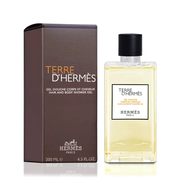 【Hermes 愛馬仕】TERRE DHERMES 大地二合一洗髮沐浴乳 200ML