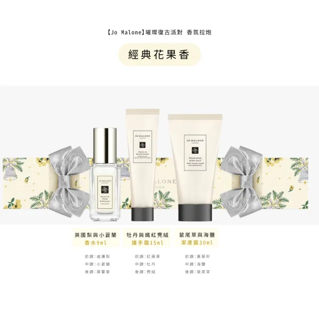 【Jo Malone】璀璨復古派對 香氛拉炮(國際航空版)