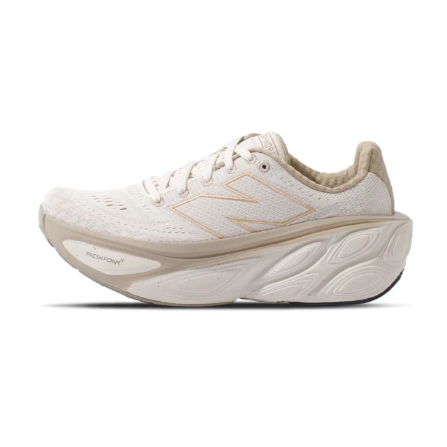 NEW BALANCE Fresh Foam X More V5 女鞋 米色 D楦 緩震 運動 慢跑鞋 WMORHL5