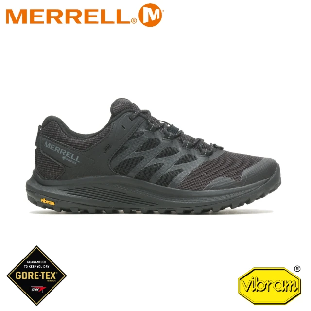 MERRELL 男 NOVA 3 GORE-TEX 防水輕量越野健行鞋《黑》ML067583/登山鞋/戶外鞋(悠遊山水+)