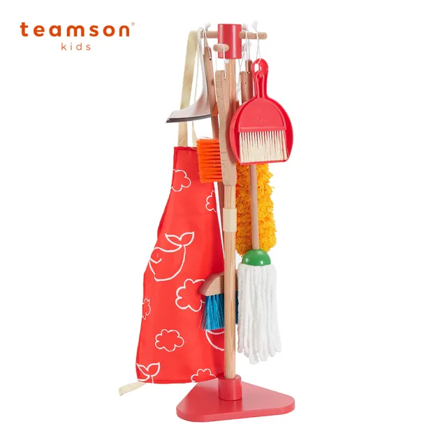 【Teamson】小小幫手掃地清潔豪華組(11件組 迎新春掃地組)