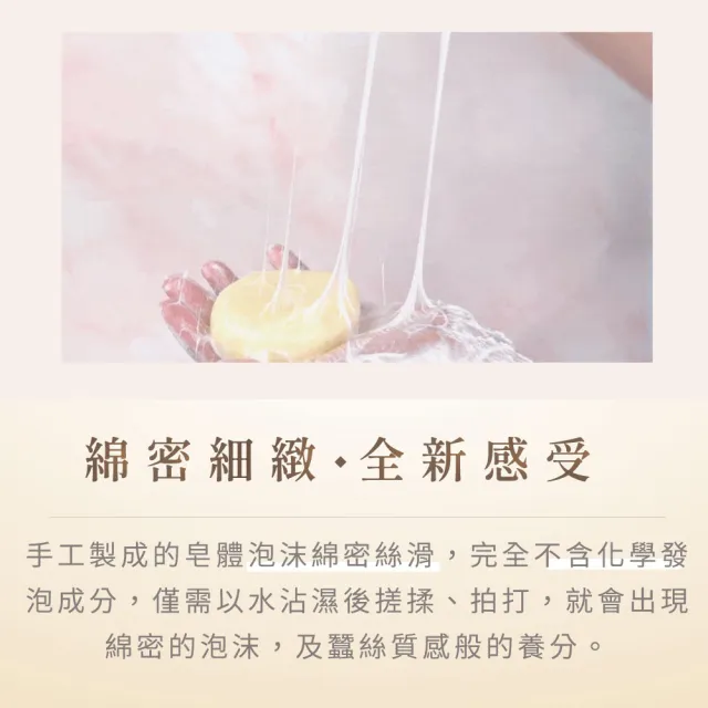 【女神伊登】蠶絲卵殼膜蜂萃面膜皂(110±5g)2入(蠶絲皂/防護/洗臉)
