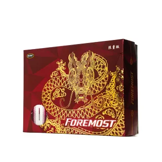【Foremost】ProTourX3 紅白雙煞 三層球 高爾夫球 12入(色球 白球 超遠距)