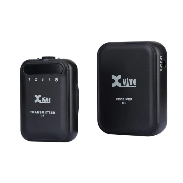 【Xvive】U6 Compact Wireless Mic System 麥克風無線傳輸介面 公司貨