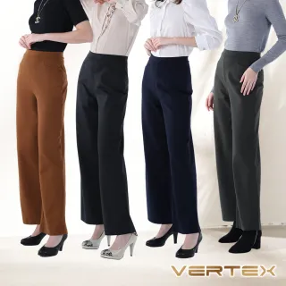 【VERTEX】100%日本製寬版暖織美型褲-A